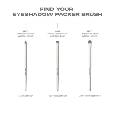 M301 Small Paddle Packer Eyeshadow Brush
