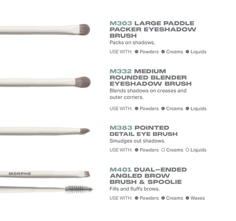 Best of Blends 8-Piece Face & Eye Brush Set