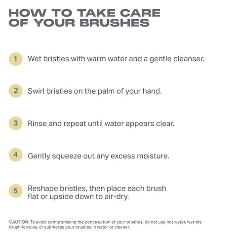 Buttery Blends M109 Spatula Foundation Brush